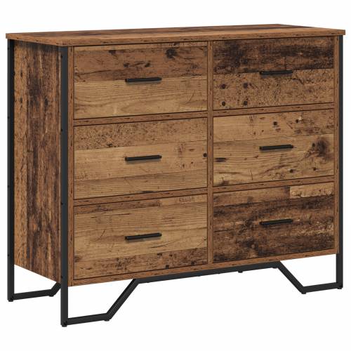 Ladica Staru drvo 91x35.5x74.5 cm Konstrukcijsko drvo Cijena
