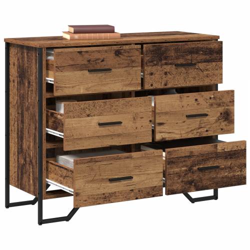 Ladica Staru drvo 91x35.5x74.5 cm Konstrukcijsko drvo Cijena