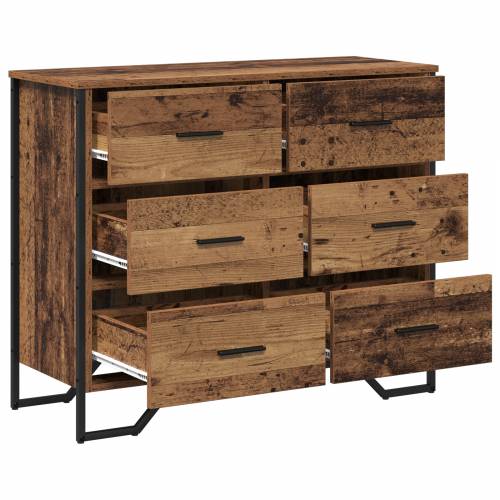 Ladica Staru drvo 91x35.5x74.5 cm Konstrukcijsko drvo Cijena