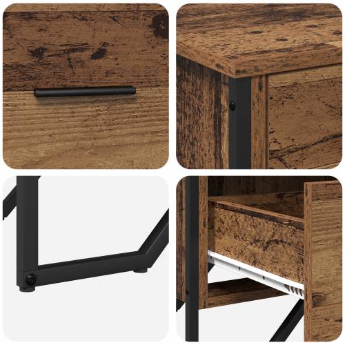Ladica Staru drvo 91x35.5x74.5 cm Konstrukcijsko drvo Cijena