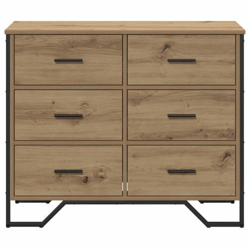 Ladica Obrtni hrast 91x35.5x74.5 cm Iverica Cijena