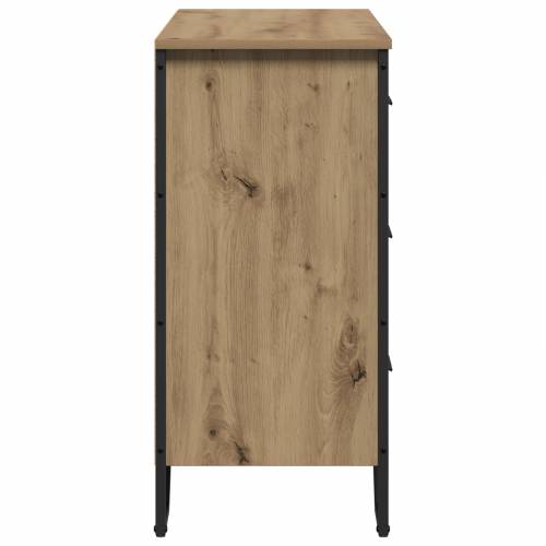 Ladica Obrtni hrast 91x35.5x74.5 cm Iverica Cijena