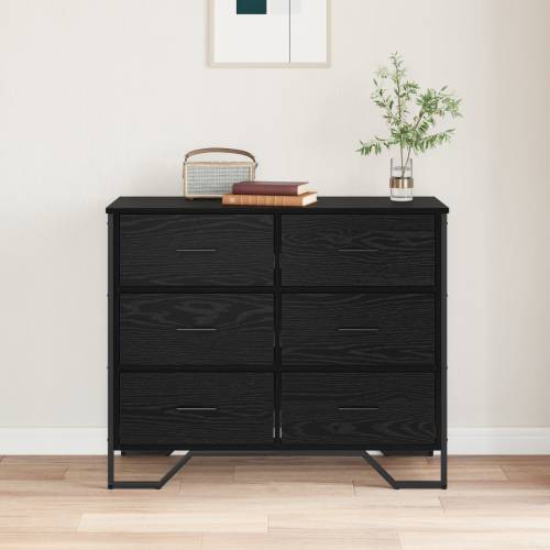 komoda Crni hrast 91x35.5x74.5 cm Inženjersko drvo Cijena