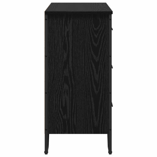 komoda Crni hrast 91x35.5x74.5 cm Inženjersko drvo Cijena