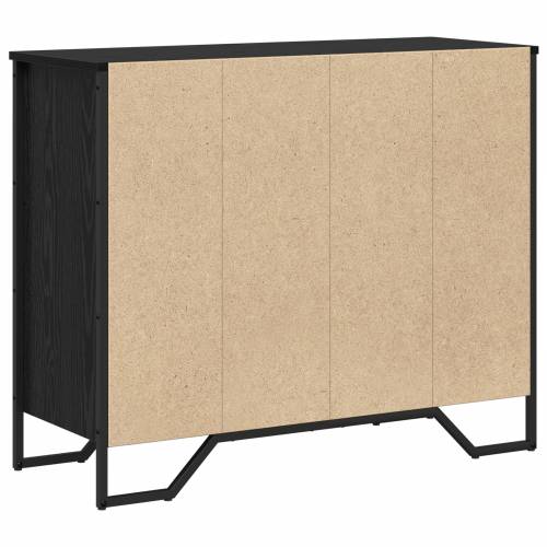 komoda Crni hrast 91x35.5x74.5 cm Inženjersko drvo Cijena