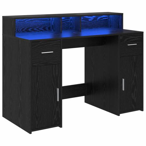 Stol Crni hrast 120x55x91 cm inženjerska drvo Cijena