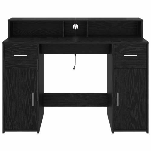 Stol Crni hrast 120x55x91 cm inženjerska drvo Cijena