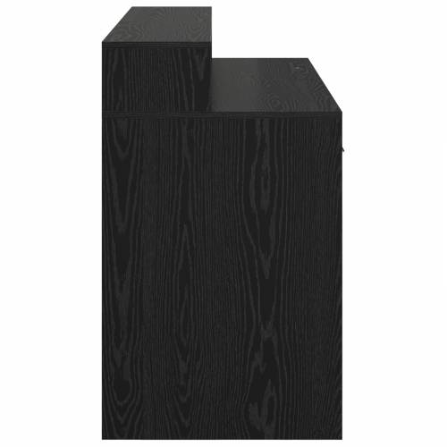Stol Crni hrast 120x55x91 cm inženjerska drvo Cijena