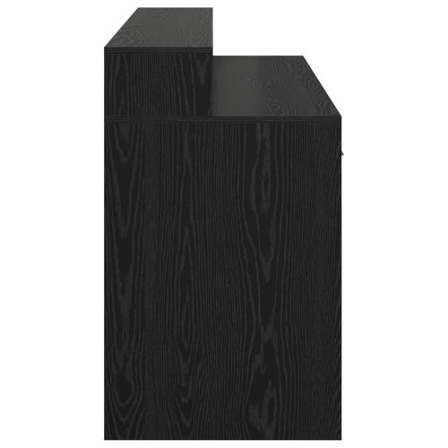 stol Crni hrast 140x55x91 cm Konstruirano drvo Cijena