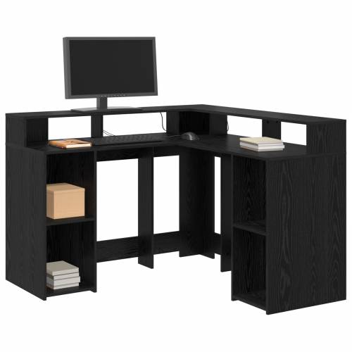 Stol Crni hrast 130x130x91 cm Konstruirano drvo Cijena