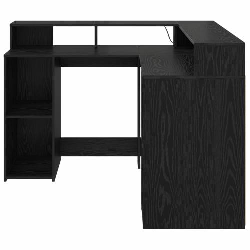 Stol Crni hrast 130x130x91 cm Konstruirano drvo Cijena