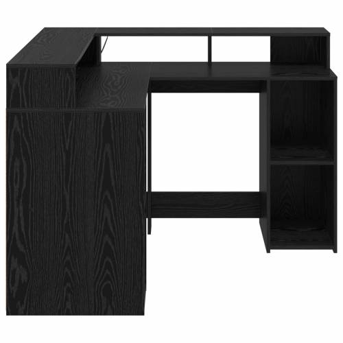 Stol Crni hrast 130x130x91 cm Konstruirano drvo Cijena