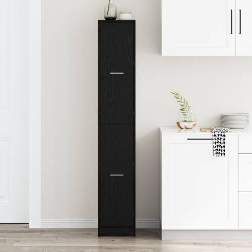 Apotekarski ormar Crni Hrast 30x41x174,5 cm Cijena