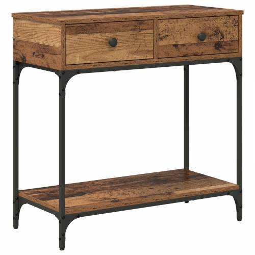 konzolni stol Staro drvo 75x34.5x75 cm Obrađeno drvo Cijena