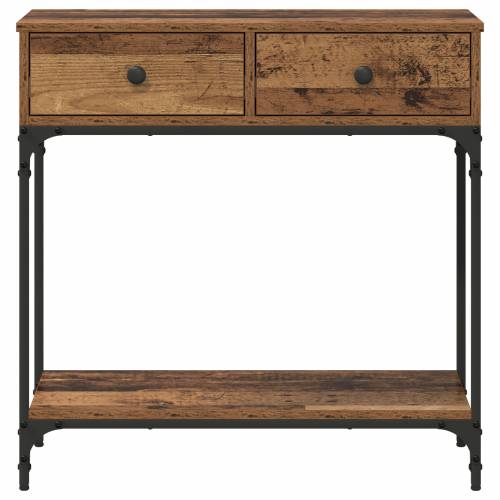 konzolni stol Staro drvo 75x34.5x75 cm Obrađeno drvo Cijena