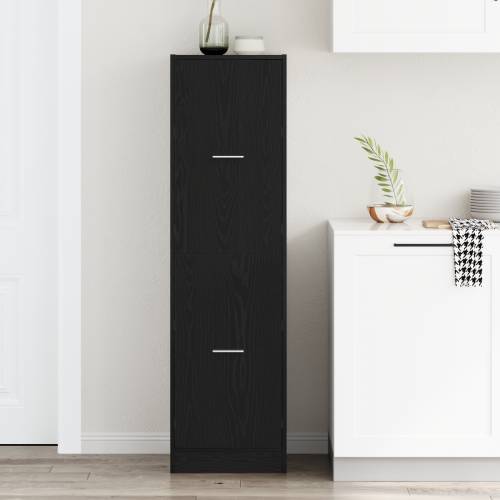 Apotekarski kabl Orah Crn 40x41x144.5 cm Konstruirano drvo Cijena