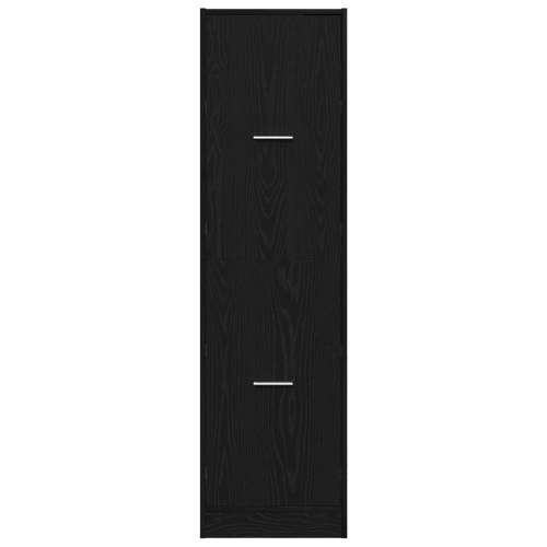 Apotekarski kabl Orah Crn 40x41x144.5 cm Konstruirano drvo Cijena