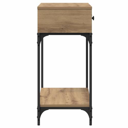 Konzolni stol Hrast umjetnik 75x34.5x75 cm Konstruirano drvo Cijena