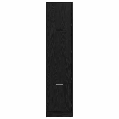 apotekarski ormar crni hrast 40x41x174,5 cm inženjersko drvo Cijena