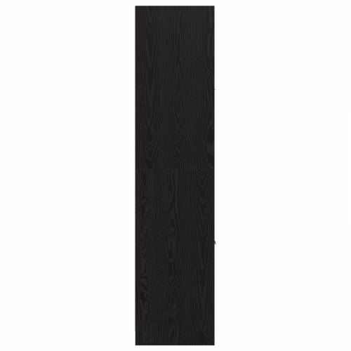 apotekarski ormar crni hrast 40x41x174,5 cm inženjersko drvo Cijena