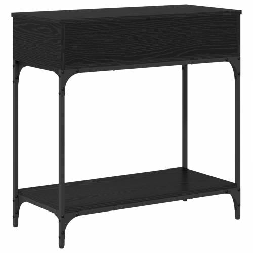 konzolni stol Crni hrast 75x34,5x75 cm Konstruirano drvo Cijena