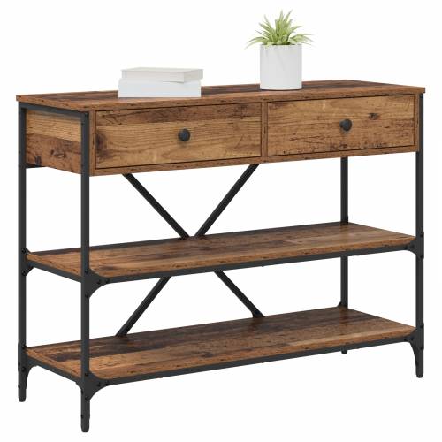 konzolna stolica Staro drvo 100x34.5x75 cm Inženjersko drvo Cijena