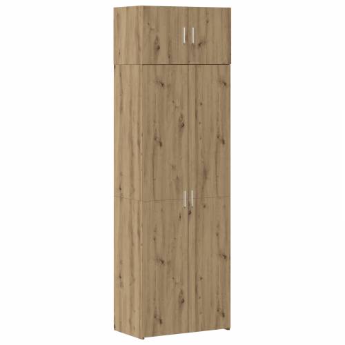 kabinet za pohranu Hrast umjetnika 70x42.5x225 cm inženjersko drvo Cijena