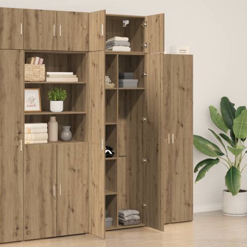 kabinet za pohranu Hrast umjetnika 70x42.5x225 cm inženjersko drvo Cijena