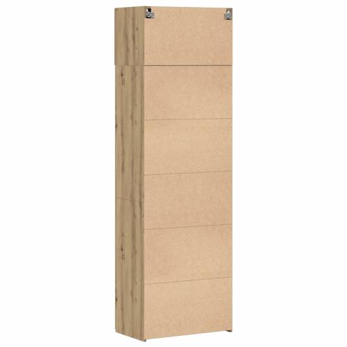 kabinet za pohranu Hrast umjetnika 70x42.5x225 cm inženjersko drvo Cijena