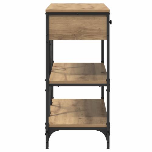 Konzolni stol od umjetnog hrasta 100x34.5x75 cm - Konstruirano drvo Cijena