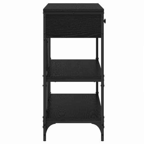 Konzolni stol Crni hrast 100x34.5x75 cm Inženjersko drvo Cijena