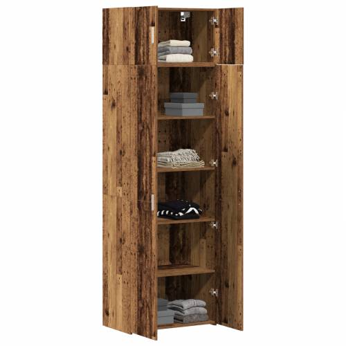 Ormar za pohranu Starinsko drvo 70x42.5x225 cm Konstruirano drvo Cijena