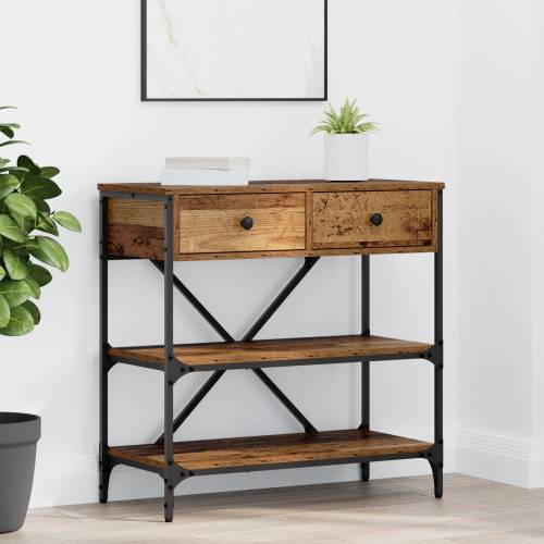 Konačni Stol Staro Drvo 75x34.5x75 cm Inženjersko Drvo Cijena