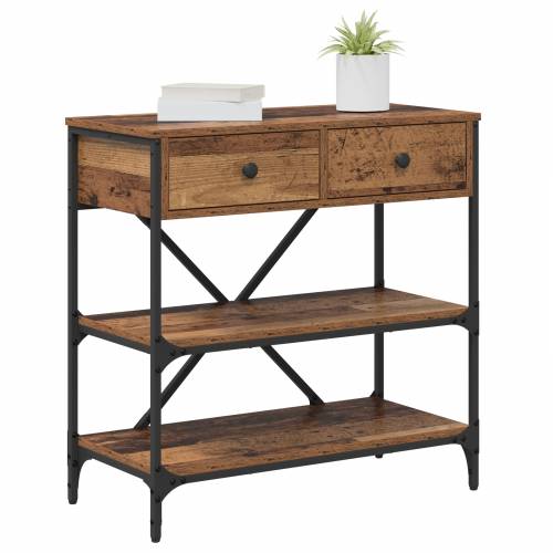 Konačni Stol Staro Drvo 75x34.5x75 cm Inženjersko Drvo Cijena