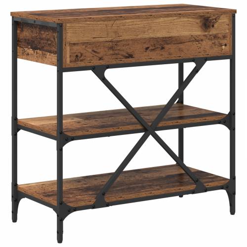 Konačni Stol Staro Drvo 75x34.5x75 cm Inženjersko Drvo Cijena