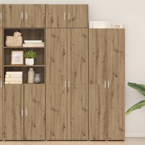 ormar za pohranu od hrasta 70x42.5x225 cm od konstruiranog drva Cijena