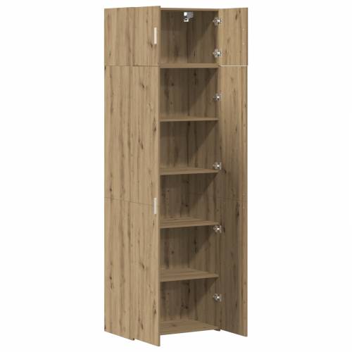 ormar za pohranu od hrasta 70x42.5x225 cm od konstruiranog drva Cijena