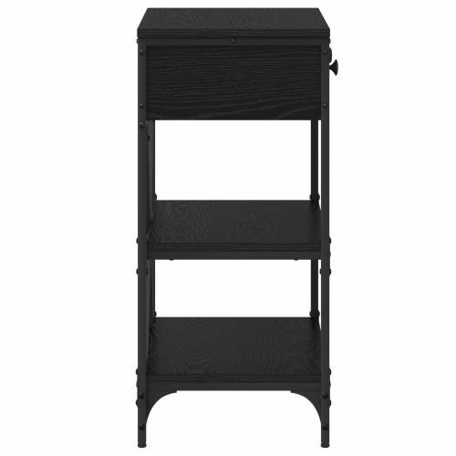 konzolni stol crni hrast 75x34.5x75 cm obrađeno drvo Cijena