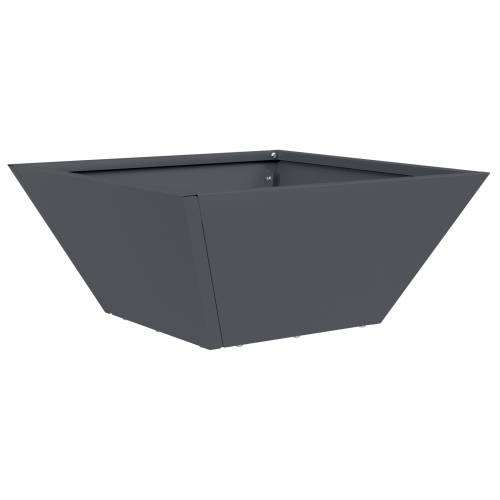 Plastična sadilica Antracit Plastika 35 x 35 x 15 cm Izdržljiva Cijena