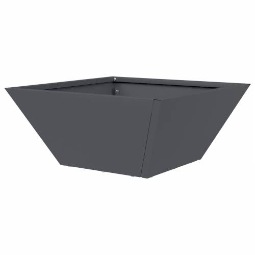 Plastična sadilica Antracit Plastika 35 x 35 x 15 cm Izdržljiva Cijena
