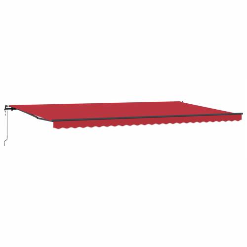 Automatska uvlačiva tenda Crvena 600x350 cm Cijena