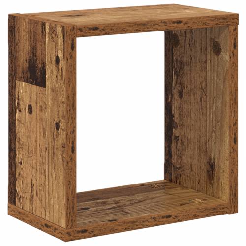 Police za zid Staro drvo Masivno obnovljeno drvo 26 x 15 x 26 cm Cijena