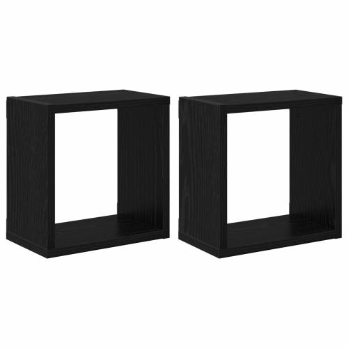 Zidne police Crna hrast MDF 26 x 15 x 26 cm Zidne police Cijena