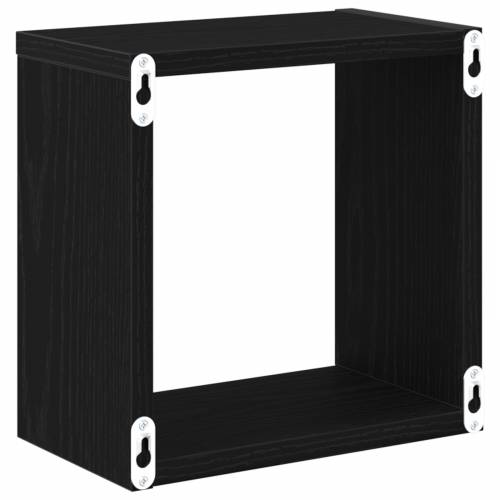 Zidne Police Crni hrast Konstruirano drvo 26 x 15 x 26 cm Cijena