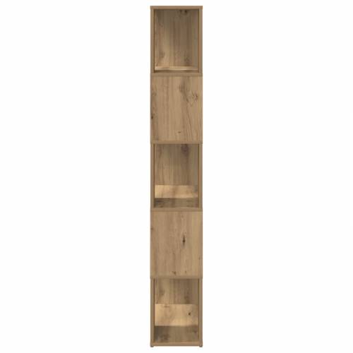 Polica za knjige Hrastovina Sintetička ploča 60 x 24 x 155 cm Cijena