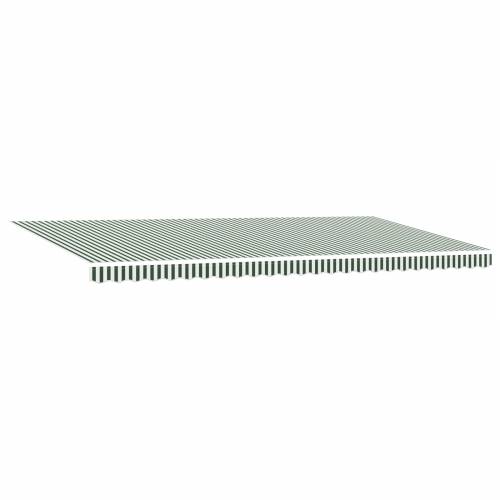 Ručna povučena tenda s LED zelenom i bijelom 600x350 cm Cijena
