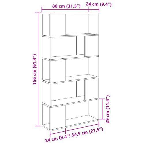 TV stalak Hrast Konstruirano drvo 80 x 24 x 155 cm TV stalak Cijena