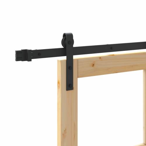 Klizna Vrata s Oprema Set ‘ORKDAL’ Čvrsto Drvo & Staklo Cijena