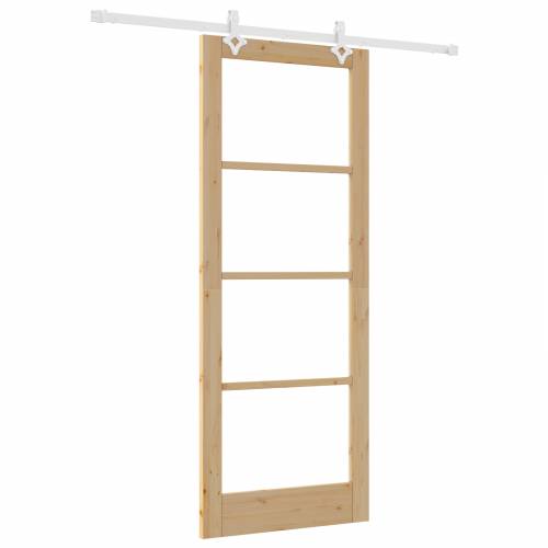 klizna vrata s kompletnom opremom 83x211 cm od masivnog bora Cijena
