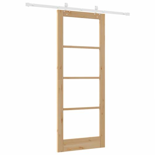 klizna vrata s kompletnom opremom 83x211 cm od masivnog bora Cijena